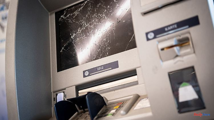 Bavaria: ATM blown up: 200,000 euros damage