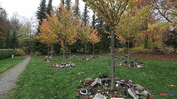 Thuringia: Trend towards tree graves in cemeteries: Sunday of the Dead