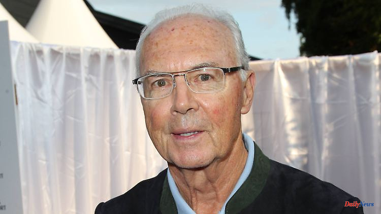"Thinking never lives long": Franz Beckenbauer is blind in his right eye