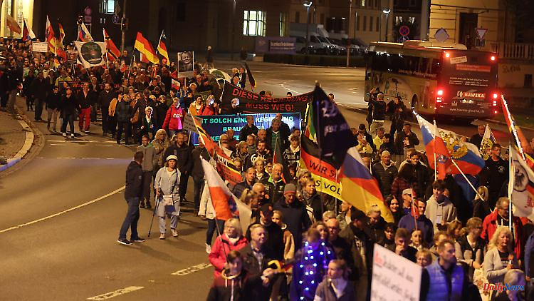 People feel powerless: According to the study, Germans think less right-wing extremists