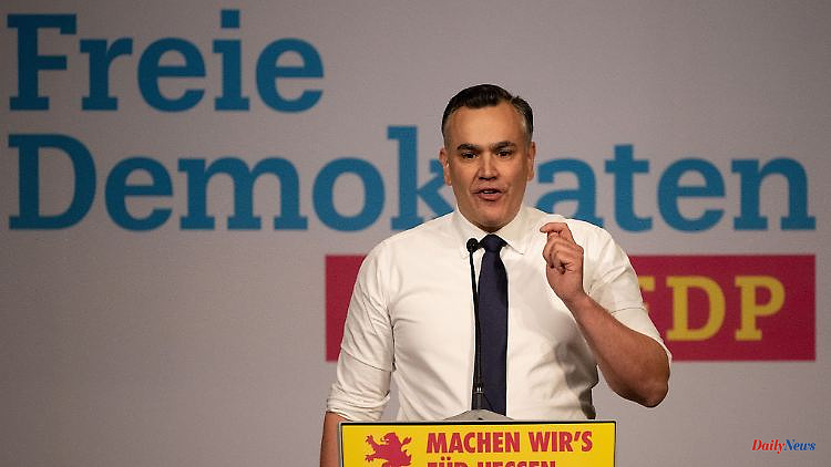 Hessen: Stefan Naas leads the state election campaign of the Liberals