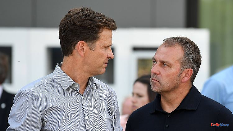 Little encouragement for Bierhoff: survey: football fans for Flick to remain as national coach