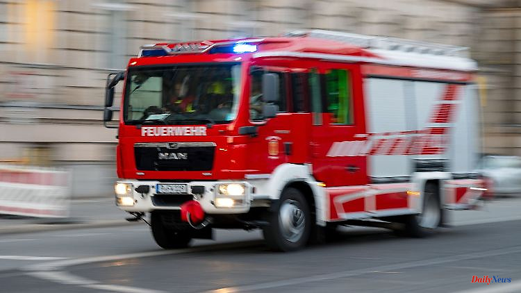 Saxony: Dresden fire brigade: Holidays were relatively quiet