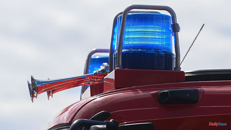 Mecklenburg-Western Pomerania: fire truck collides with car: three injured
