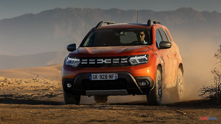 Best-selling SUV in Europe: Dacia Duster dCi 115 4x4 - a desert fox from the discounter