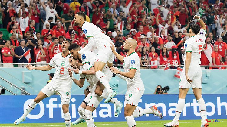 Even with a group victory: Morocco is in the World Cup round of 16 for the first time in 36 years