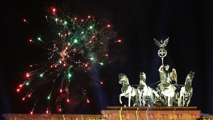 Big party at the Brandenburg Gate: Germany welcomes 2023 with fireworks