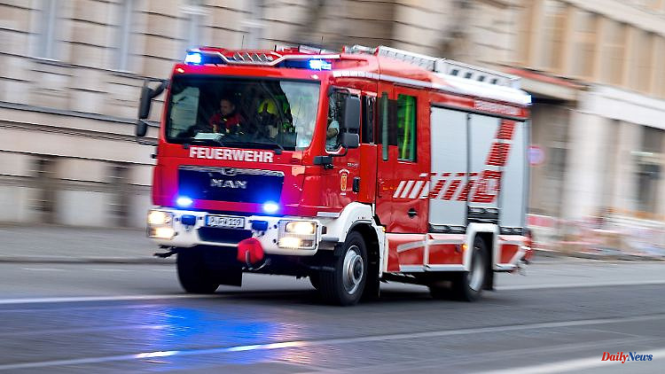 Bavaria: Christmas tree causes room fire: Two injured