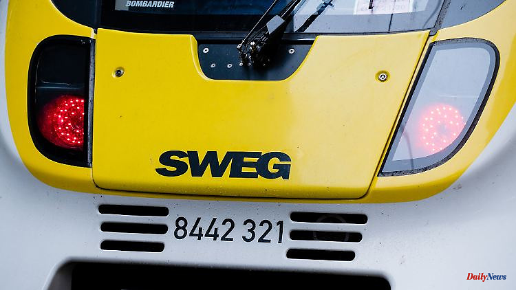Baden-Württemberg: Walkout at the railway company SWEG is continued