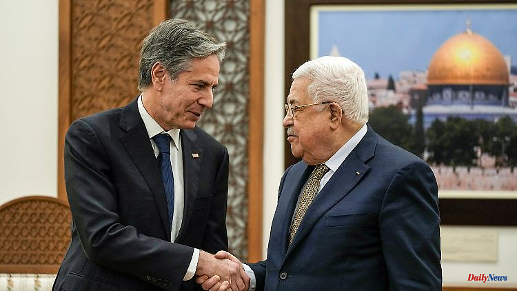 Promote Two-State Solution: US Secretary of State Blinken in the West Bank