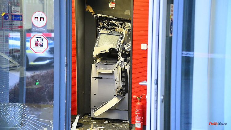 North Rhine-Westphalia: ATM in Dortmund blown up: perpetrators fled