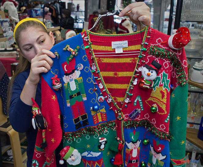 The "ugly Christmas sweater", a tradition that has not always been sarcastic