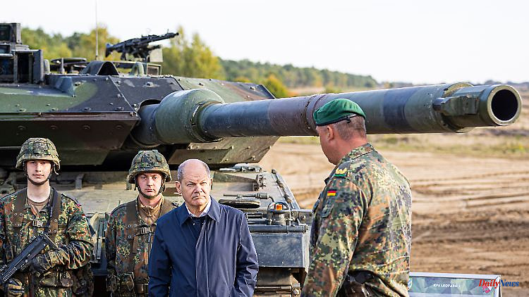 "Marder" tanks for Ukraine: The Chancellor arrives at war
