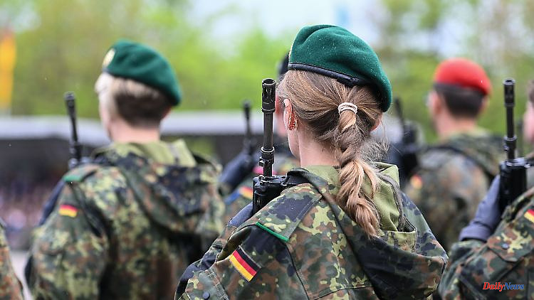 Among members of the Bundeswehr: number of conscientious objectors almost quintupled