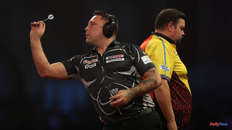 Price action does not itch Clemens: The most desperate moment of the darts world championship