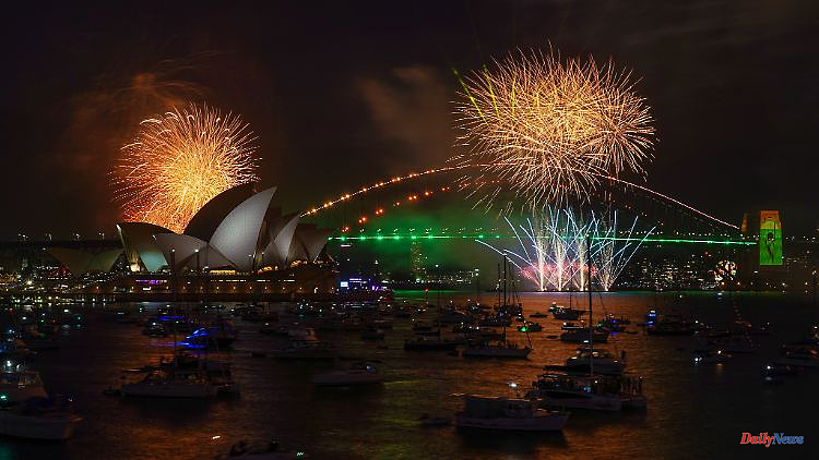 Kiribati welcomes 2023 first: Sydney starts the new year with mega fireworks