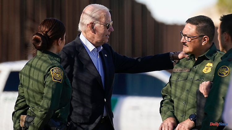 First visit to Mexico border: governor makes serious allegations against Biden
