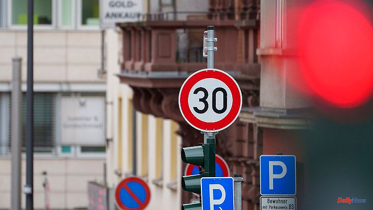 On all streets in cities: environmentalists call for 30 km/h