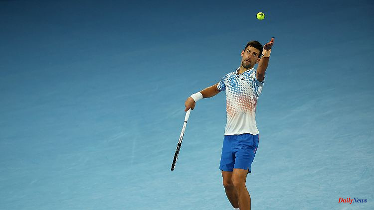 22. Success at the Australian Open: Djokovic cries uncontrollably after a Grand Slam record