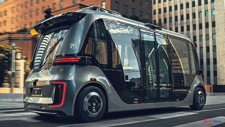 New people mover at CES: ZF wants to populate the streets with robo-shuttles