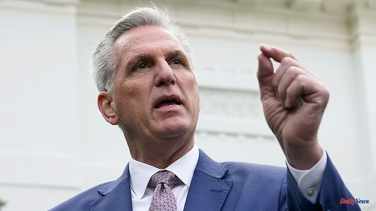 Meeting with Biden planned: Kevin McCarthy: USA is not threatened with a default