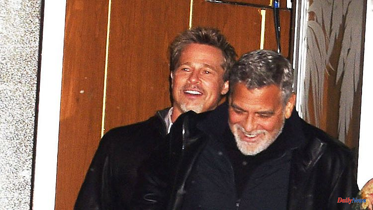 Reunion after ten years: George Clooney and Brad Pitt play in Thriller