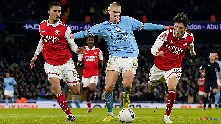 Guardiola team in the round of 16: Manchester City bowls Arsenal out of the cup