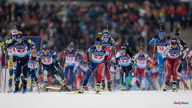 Thuringia: Biathlon World Cup: Plan enough time for your journey
