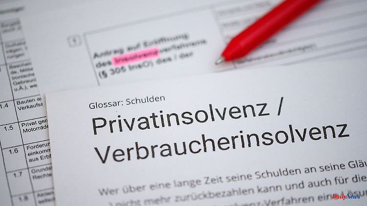 Baden-Württemberg: Fewer private bankruptcies in the southwest after an exceptional year
