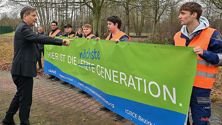 Habeck insists on a new start: Lusatia lies between coal and hydrogen