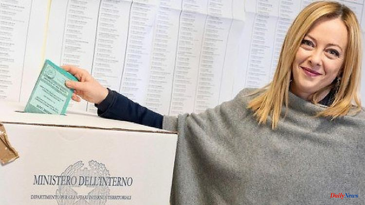 Voter turnout extremely low: Italy's right-wing clearly wins in regional elections