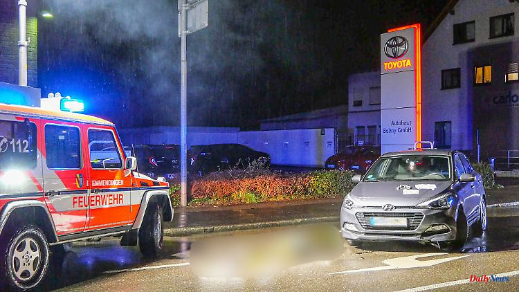 Baden-Württemberg: fatal accident: man lying on B3 run over by car
