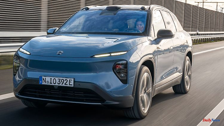 Confident newcomer: Nio EL7 - Chinese SUV is not a cucumber
