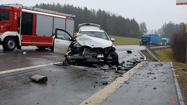 Bavaria: cars collide: senior dies