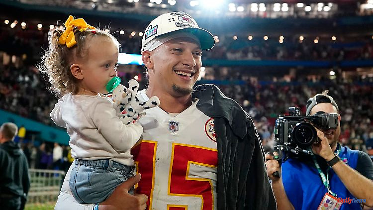 Anxious moments in the Super Bowl: Mahomes towers despite the worst pain