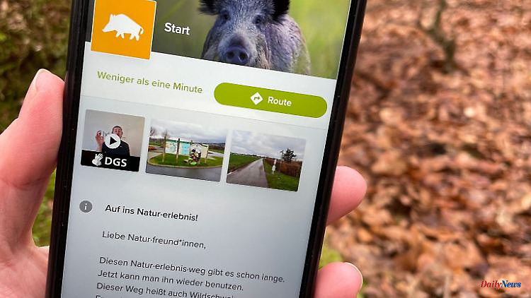 Hesse: Thanks to the app with disabilities in the forest