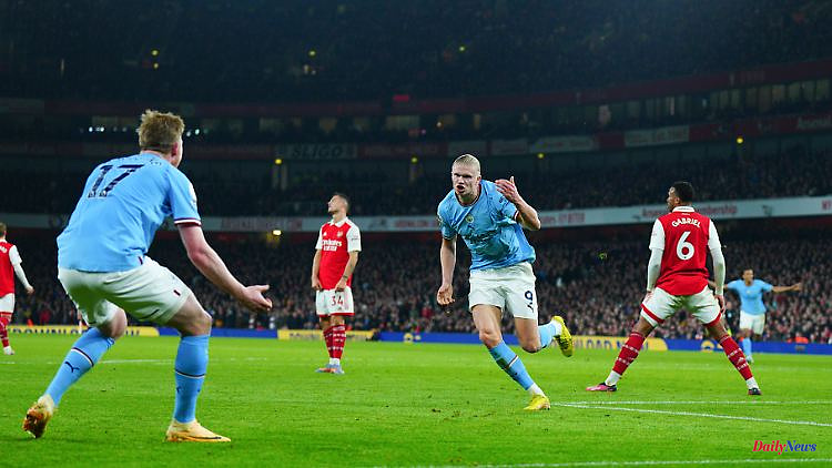 Haaland scores again: Arsenal blunder lifts Manchester City to the top