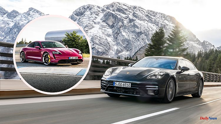 Will the e-car beat the dream V8?: Porsche Taycan and Porsche Panamera in battle