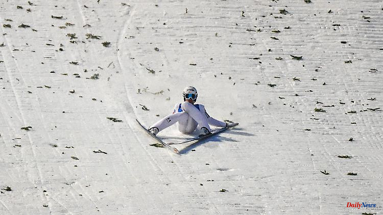 "I was really scared": Ski jumpers worried after an insane 161-meter flight