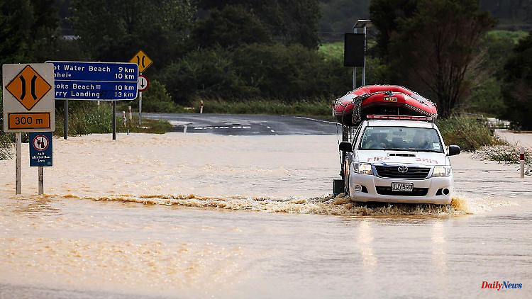 Devastation on North Island: New Zealand declares a state of emergency because of the cyclone