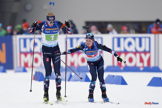 Biathlon Worlds: Johannes Boe still undefeated after his single mixed relay title with Marte Olsbu Roeiseland