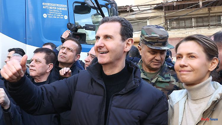 "War gave Syrians experience": Assad provokes with cynical earthquake speech