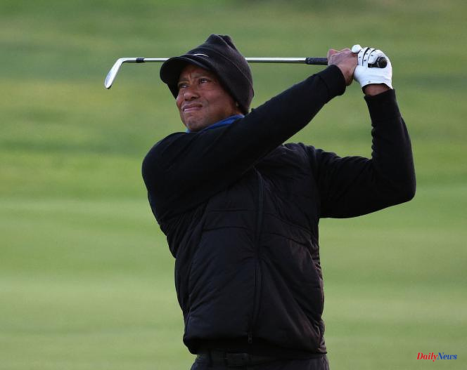Tiger Woods back in official golf tournament after seven month hiatus