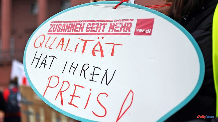 Baden-Württemberg: Verdi extends warning strikes in the public sector
