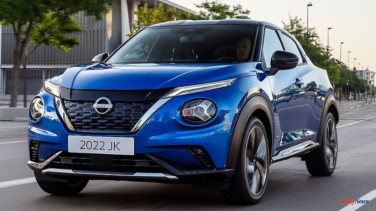Economical in city traffic: Nissan Juke 1.6 Hybrid - because form comes before function