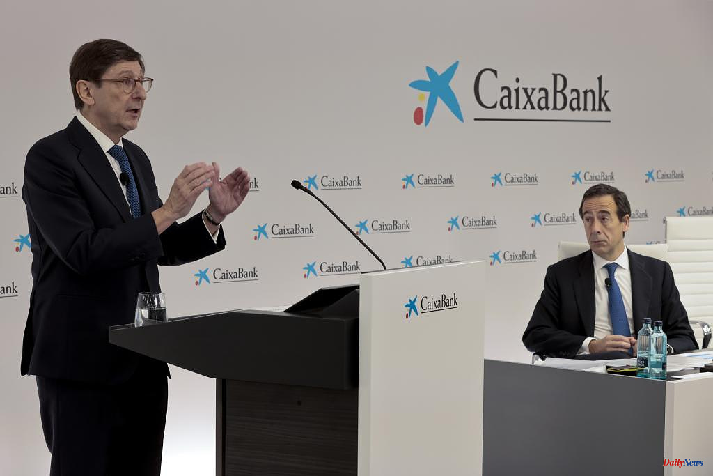 Economy CaixaBank defends that "bank profits are normalizing" and denies a mortgage problem