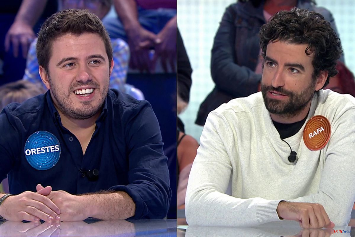Television The return of Orestes and Rafa to Pasapalabra after two weeks of absence