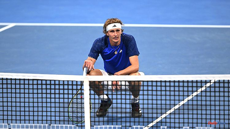 Crime ends with the next bankruptcy: Alexander Zverev fights, but doesn't get on track