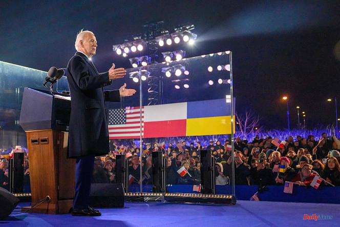 Joe Biden in Warsaw: "Ukraine will never be a victory for Russia, ever"