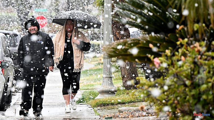 Floods and power outages: California, the sunny state, suffers from snowstorms